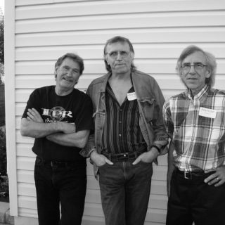 Denny Johnson, Lonnie, Pete Huber 2012