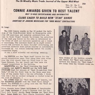 Connie's Insider Vol. 11 No. 9 June 1969